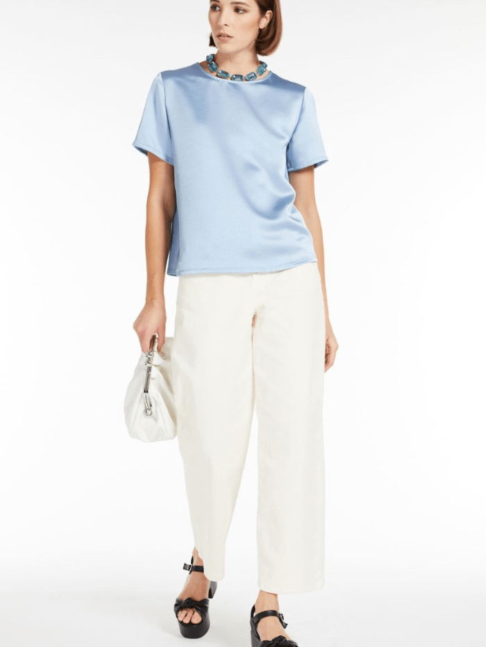 Weekend-By-Max-Mara-Gilbert-Light-Blue-Blouse 23594602396 Col 007 izzi-of-baslow