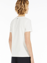 Weekend By Max Mara Tops Weekend By Max Mara MULTIB Organic Cotton T Shirt In White 2415971011600 Col 008 izzi-of-baslow