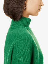 Weekend Max Mara Knitwear Weekend By Max Mara Benito High Neck Jumper in Green 23536607336 Col 020 izzi-of-baslow