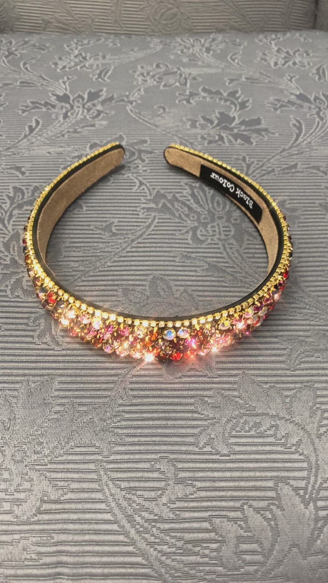 Jewelled hairband by Black Colour - IZZI of Baslow