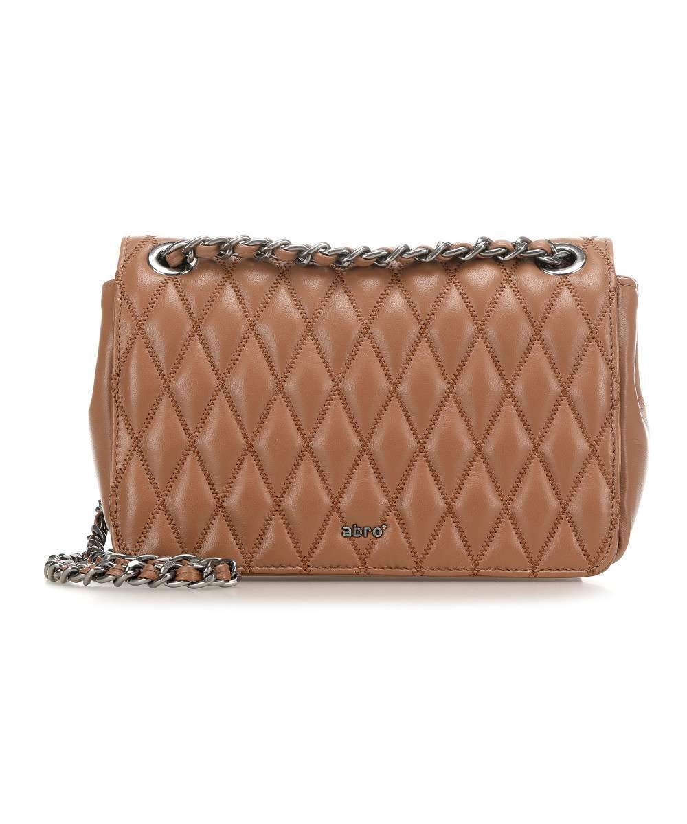 abro Handbags 1 Abro Camel/Tan Romby Quilted Bag 28935-57 izzi-of-baslow