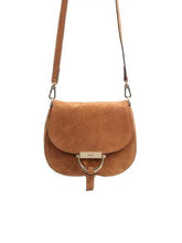 abro Handbags 1 Abro Tan Suede Cross Body Bag Temi 028978-33 izzi-of-baslow