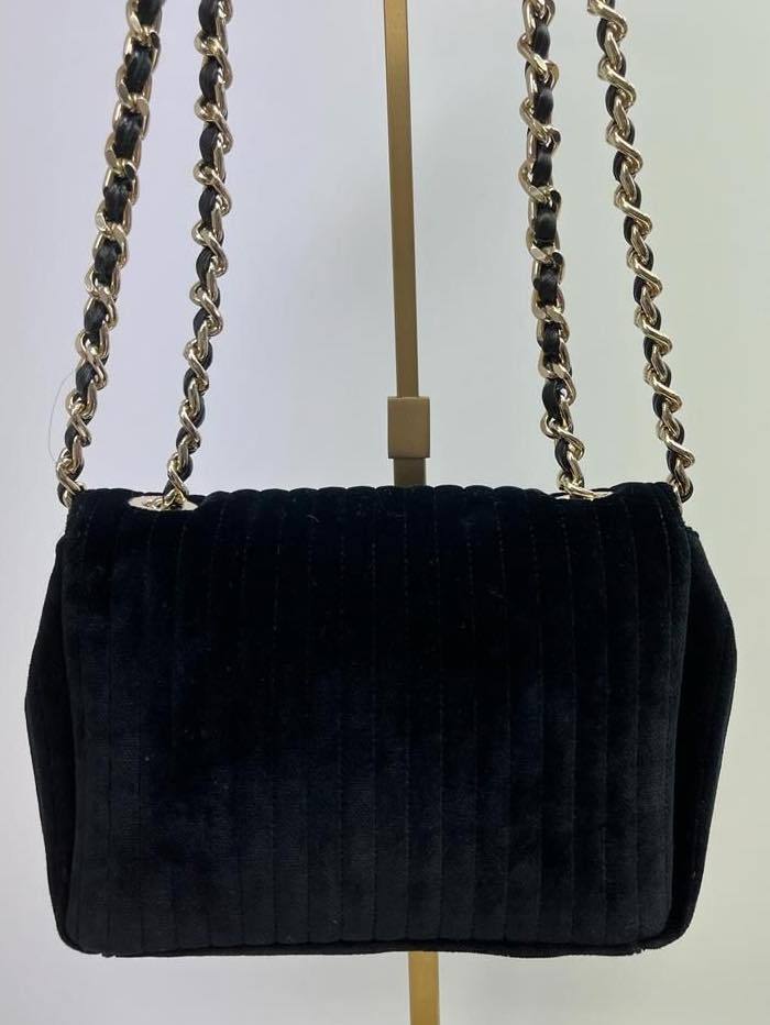 abro Handbags 1 Abro Velvet Black &amp; Gold Cross Body Bag 028657-93 192 0010 izzi-of-baslow