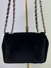 abro Handbags 1 Abro Velvet Black & Gold Cross Body Bag 028657-93 192 0010 izzi-of-baslow