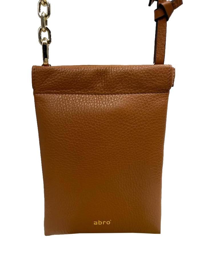 abro Handbags One Size Abro ELLA Phone Bag Tan 029567-46 0049 izzi-of-baslow