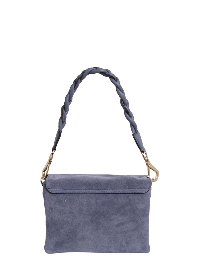 abro Handbags One Size Abro JAMIE Cross Body Suede Bag Blueberry 029577-33 0028 izzi-of-baslow