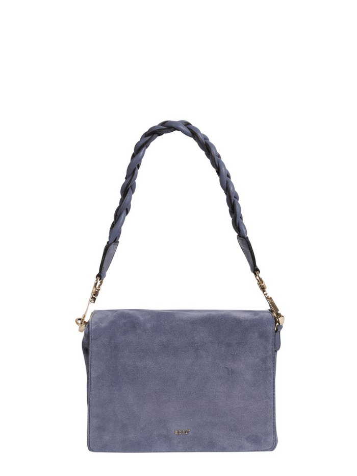 abro Handbags One Size Abro JAMIE Cross Body Suede Bag Blueberry 029577-33 0028 izzi-of-baslow