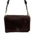 abro Handbags One Size Abro JAMIE Cross Body Suede Bag Dark Brown 029577-33 0053 izzi-of-baslow