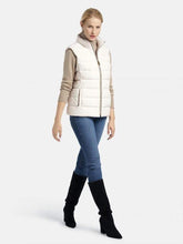 Basler Coats and Jackets Basler Winter White Quilted Gilet 1208100101 izzi-of-baslow