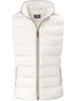 Basler Coats and Jackets Basler Winter White Quilted Gilet 1208100101 izzi-of-baslow