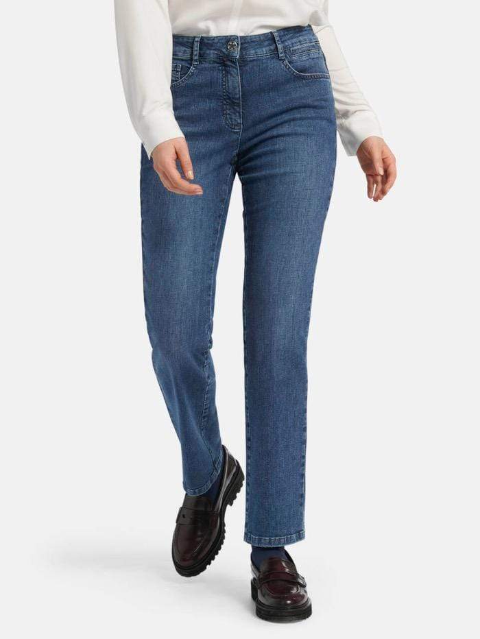 Basler Trousers:Jeans Basler Norma 5 Pocket Jeans 1212400201 23005 2106 izzi-of-baslow