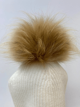 BKLYN Accessories OS BKLYN Wool Beanie Ivory Hat Natural Pom Pom izzi-of-baslow