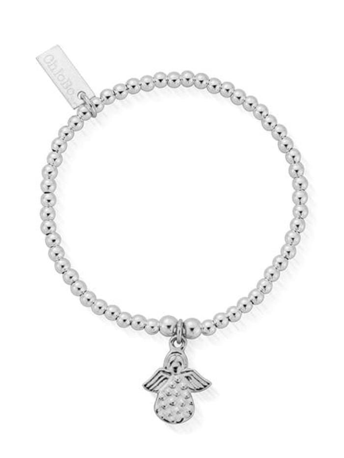 ChloBo Jewellery One Size ChloBo 35 Silver Cute Charm Made For An Angel Bracelet SBCC822 izzi-of-baslow