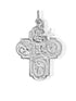 ChloBo Jewellery One Size Chlobo 57 Cross Pendant 925 Sterling Silver SP510 izzi-of-baslow