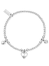 ChloBo Jewellery One Size ChloBo 76 Silver Didi Triple Heart Bracelet SBSB7321101 izzi-of-baslow