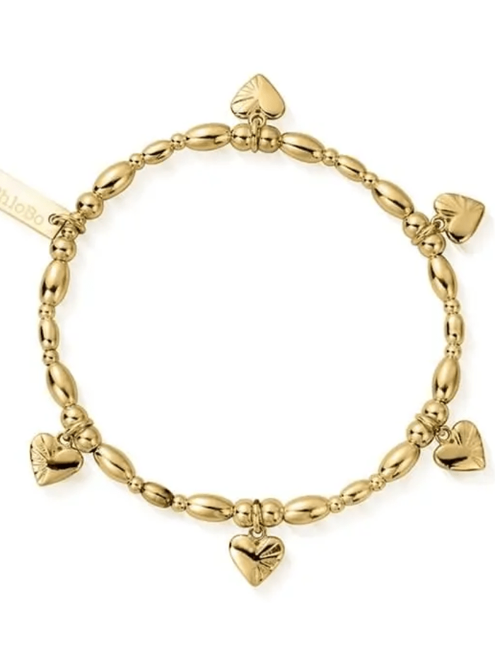 ChloBo Jewellery One Size ChloBo 78 Gold Life Lover Bracelet GBLRSR2555 izzi-of-baslow