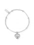 ChloBo Jewellery One Size Chlobo Cute Mini Star Heart Bracelet Silver SBCM004 izzi-of-baslow
