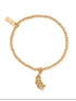ChloBo Jewellery One Size ChloBo Gold Cute Charm Heart In Feather Bracelet GBCC1078 izzi-of-baslow