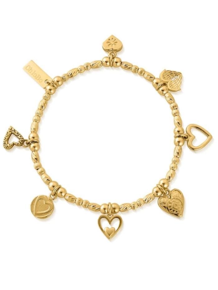 ChloBo Jewellery One Size Chlobo Gold Ideal Love Bracelet GBMULC7 izzi-of-baslow
