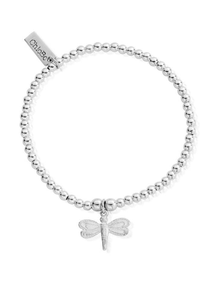 ChloBo Jewellery One Size ChloBo Silver Cute Charm Dragonfly Bracelet SBCC402 izzi-of-baslow