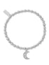 ChloBo Jewellery One Size ChloBo Silver Didi Sparkle Starry Moon Bracelet SBDS3078 izzi-of-baslow