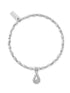 ChloBo Jewellery One Size ChloBo Silver Soul Glow Raindrop Bracelet SBCFR3082 izzi-of-baslow
