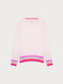 Cocoa Cashmere Knitwear Cocoa Cashmere Pink Eleanor Jumper CC3076 izzi-of-baslow