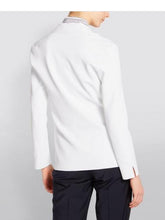 D.Exterior Coats and Jackets D.Exterior Knitted Jacket White 50226 izzi-of-baslow