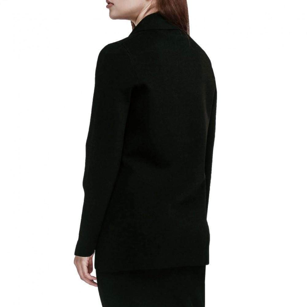 D.Exterior Coats &amp; Jackets D.Exterior Black Knitted Jacket 50231 2NERO izzi-of-baslow