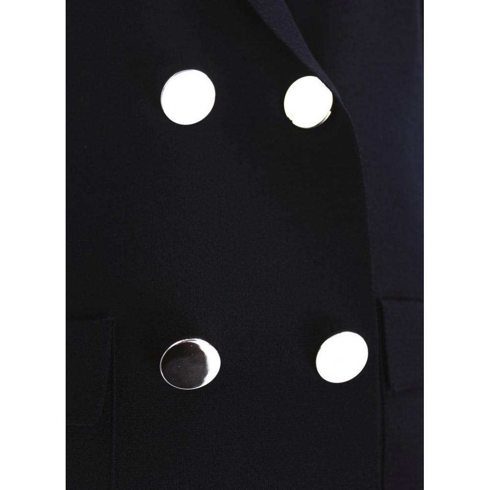 D.Exterior Coats &amp; Jackets D.Exterior Black Knitted Jacket 50231 2NERO izzi-of-baslow