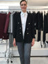 D.Exterior Coats & Jackets D.Exterior Black Knitted Jacket 50231 2NERO izzi-of-baslow