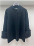 D.Exterior Coats & Jackets D.Exterior Black Knitted Jacket 51123 izzi-of-baslow