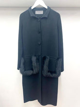 D.Exterior Coats & Jackets D.Exterior Knitted Black Coat 51114 izzi-of-baslow