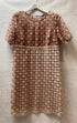 D.Exterior Knitwear D.Exterior Braided Dress Nude 50658 izzi-of-baslow