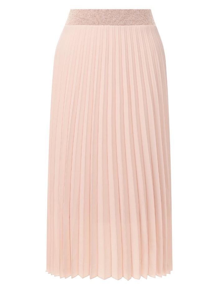 D.Exterior Skirts D.Exterior Pale Pink Pleated Skirt 50891 izzi-of-baslow