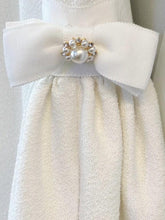 Edward Achour Paris Dresses Edward Achour White Tweed Embellished Dress with Bow 425027 izzi-of-baslow