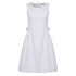 Edward Achour Paris Dresses Edward Achour White Tweed Embellished Dress with Bow 425027 izzi-of-baslow