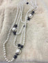 Edward Achour Paris Jewellery One Size Edward Achour Paris Pearl and Diamantee Necklace 419119 izzi-of-baslow