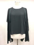 Edward Achour Paris Tops Edward Achour Paris Black Chiffon Blouse 407421 / 8515C izzi-of-baslow