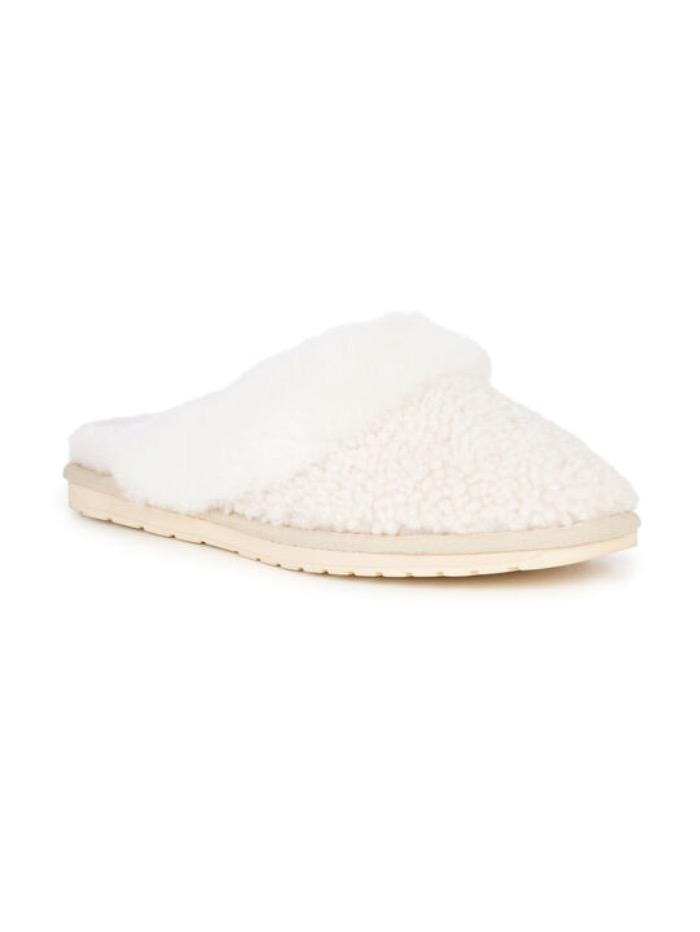 Emu Australia Loungewear Emu Australia Jolie Teddy Sheepskin Slippers Natural W12565 izzi-of-baslow