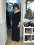 Gina Bacconi Dresses Gina Bacconi Black Wrap Dress SRR3113 izzi-of-baslow
