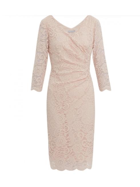 Gina Bacconi Dresses Gina Bacconi Clarinell Stretch Lace Dress SBZ5735 izzi-of-baslow