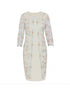 Gina Bacconi Dresses Gina Bacconi Haila Crepe and Embroidery Dress Turquoise and Pink STT2626 izzi-of-baslow