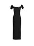 Gina Bacconi Dresses Gina Bacconi Ivalo Crepe Maxi Dress Black STT2593 izzi-of-baslow