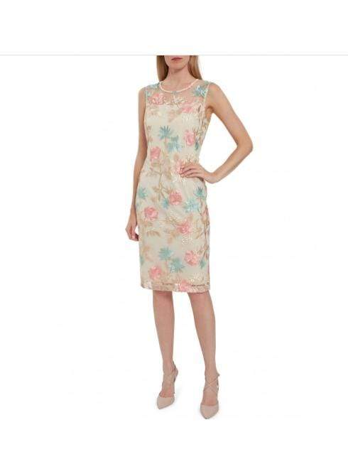 Gina Bacconi Dresses Gina Bacconi Maristella Embroided Dress STT2695 izzi-of-baslow