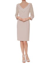 Gina Bacconi Dresses Gina Bacconi Nude Cynthia Dress SBZ5690 izzi-of-baslow