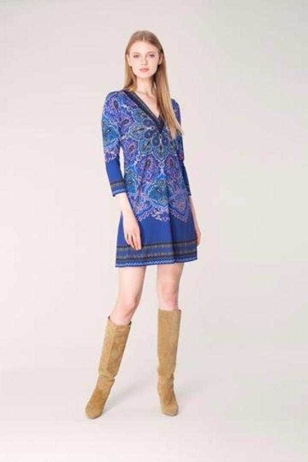 Hale Bob Dresses Hale Bob Jersey Dress 95PG6705 izzi-of-baslow