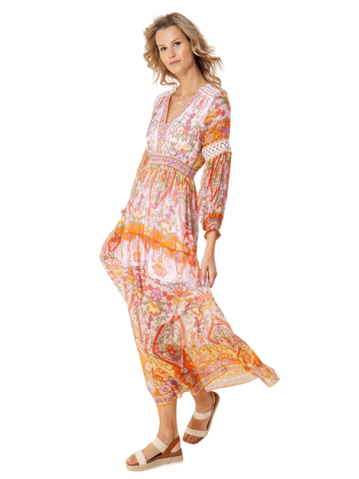 Hale-Bob-Pink-Patterned-Edlynn-Maxi-Dress-2YDV605M-PNK-izzi-of-Baslow