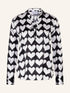 Herzen’s Angelegenheit Tops Herzen’s Angelegenheit Black and White Heart Printed Blouse 25231 6160 231018 izzi-of-baslow