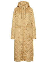 Ilse Jacobsen Coats and Jackets Ilse Jacobsen Light Brown Padded Long Coat 10 AERIAL01 237 izzi-of-baslow